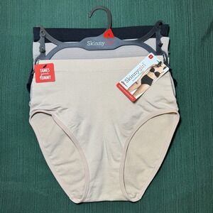 NWT Skinnygirl 3 pack Shaping Seamless Briefs Size Small